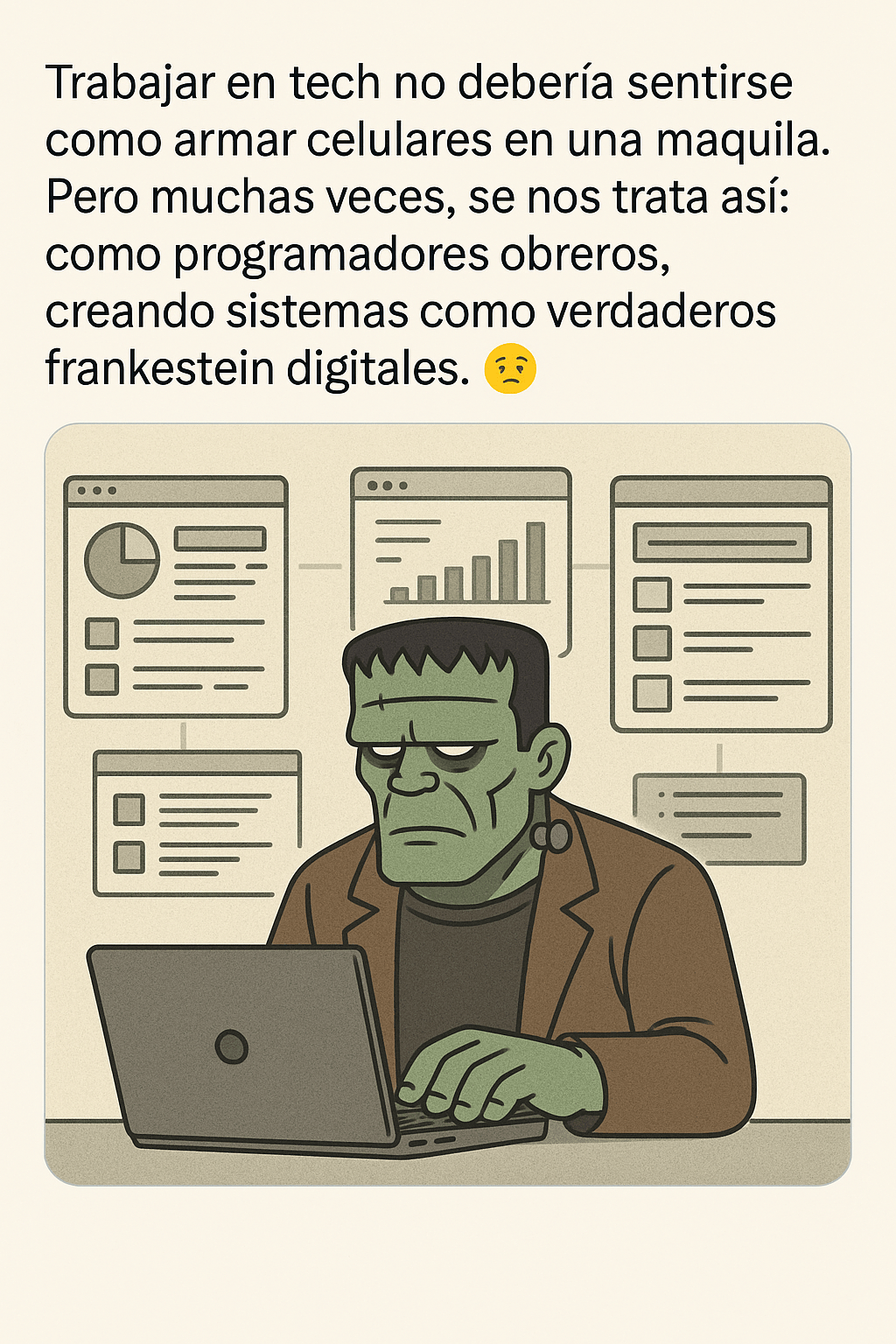 De desarrollador a obrero digital: la maquila de software