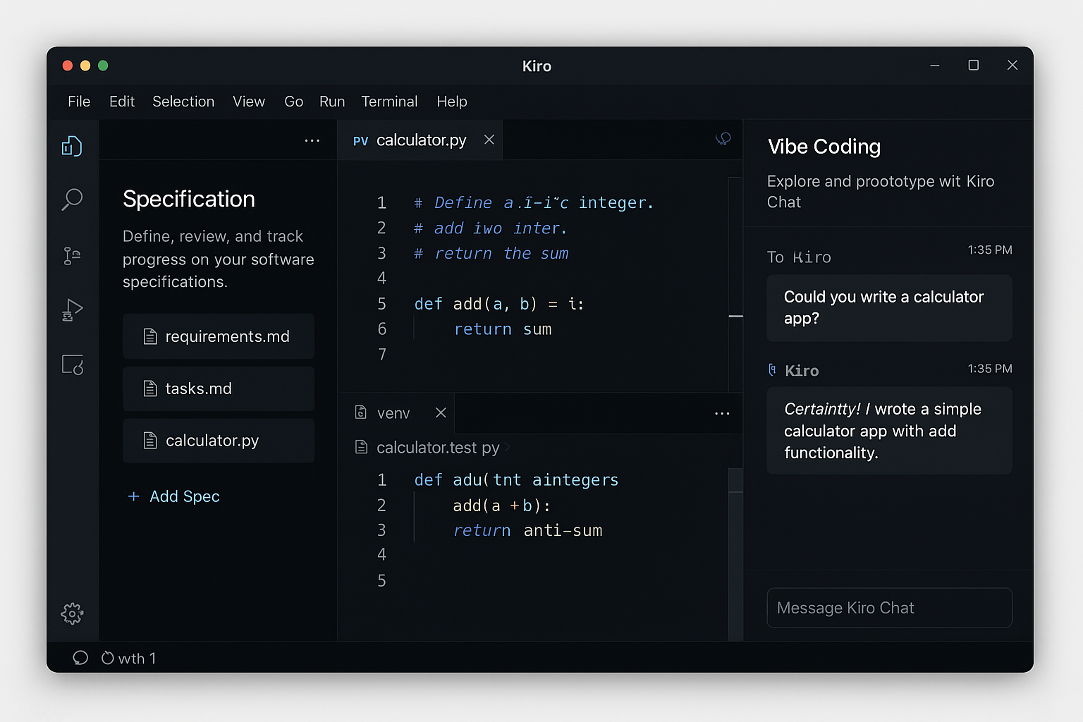 Conoce Kiro: el IDE potenciado por IA que planifica antes de codificar